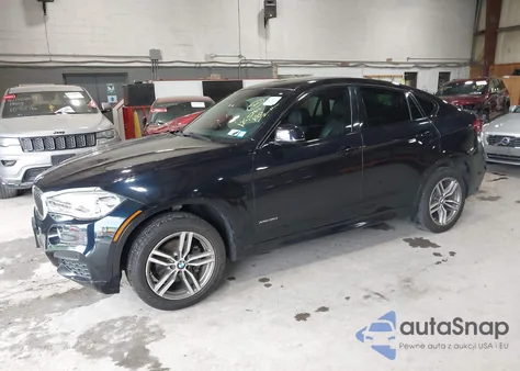 2016 BMW X6 xDrive35I z USA, uszkodzony, nr VIN 5UXKU2C50G0N83095